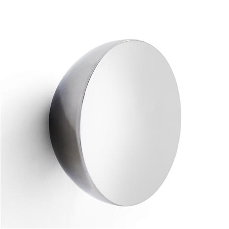 Aura Wall Mirror Large Steel - New Works