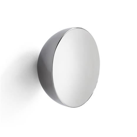 Aura Wall Mirror Small Steel - New Works