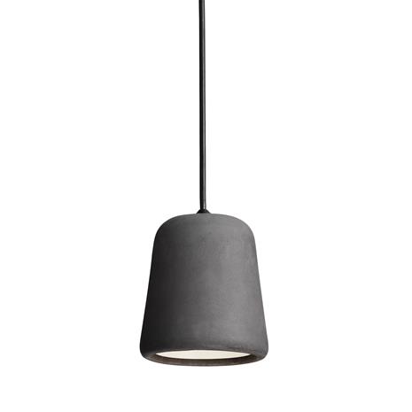 Material Riippuvalaisin Dark Grey Concrete - New Works