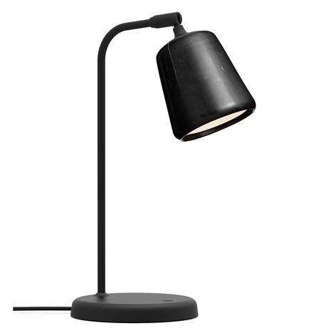 Material Pöytävalaisin Black Marble - New Works