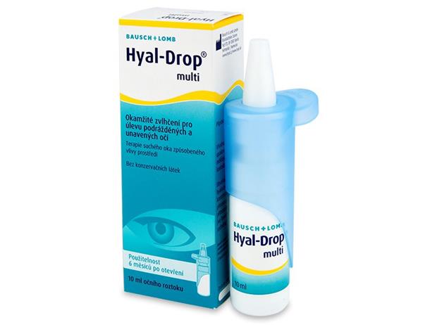 Bausch & Lomb Hyal-Drop Multi 10 ml, kostutustipat