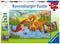 Ravensburger Palapeli Leikkivät Dinosaurukset 2x24 – kuva 1