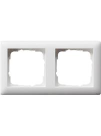 Gira 2-modul-ramme Standard 55 hvid mat