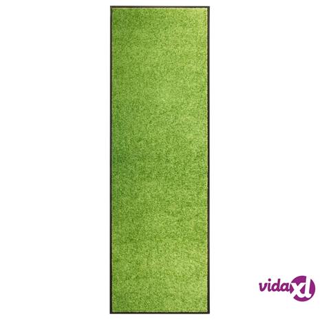 vidaXL Ovimatto pestävä vihreä 60x180 cm