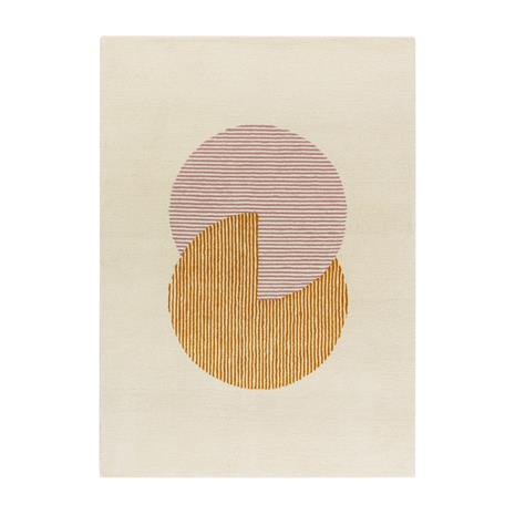 NJRD Circles, villamatto 170 x 240 cm