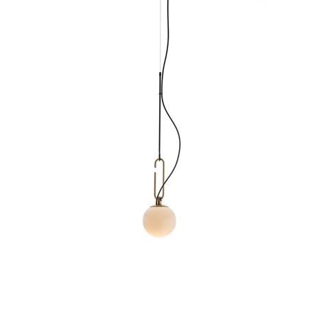 Artemide Scandinavia NH 14 Ceiling Lamp, Black/Brass – kuva 2/5