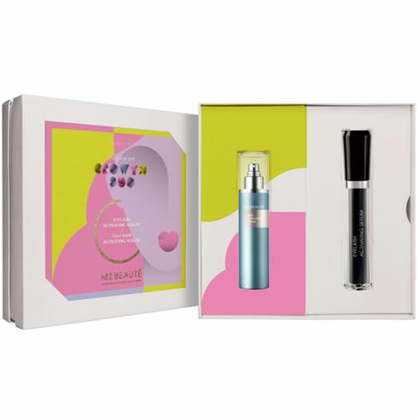 M2 Beaute Eyelash & Hair Growth Duo Set
