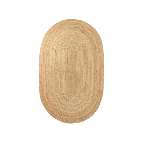Ferm Living Eternal juuttimatto ovaali small Natural