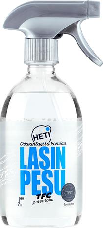 Heti 500 ml lasinpesu