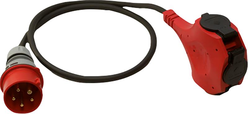 Electroplast 3/1-vaihe adapteri