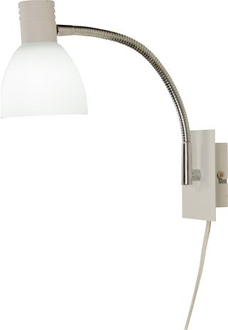 Deka LED-seinävalaisin, valk./kromi – kuva 7/8