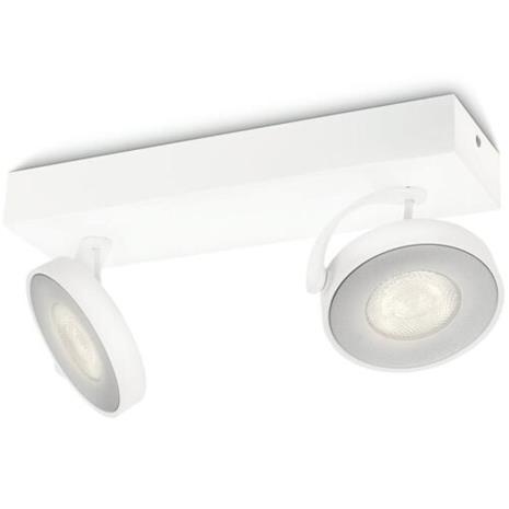 Philips Kaksilamppuinen LED-kohdevalo Clockwork, valkoinen – kuva 8/8