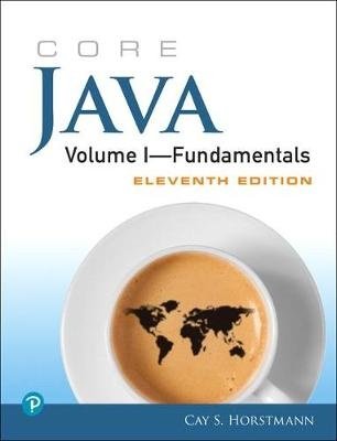 Core Java - Fundamentals, Volume 1 (Cay Horstmann), kirja