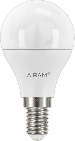 Mainoslamppu Airam opaali 8 W E14 806 lm