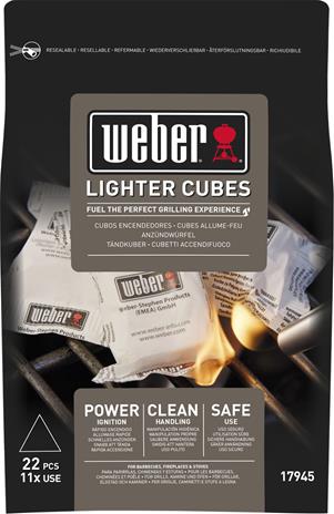 Weber 17945, sytytyskuutiot 22 kpl