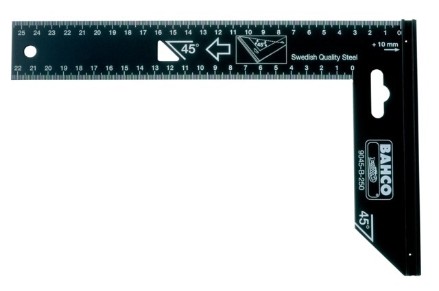 Bahco 200 mm suorakulma