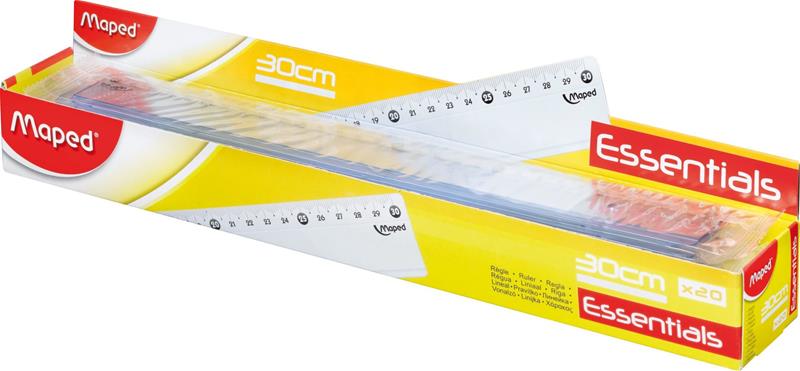 Maped 30cm kirkas viivain