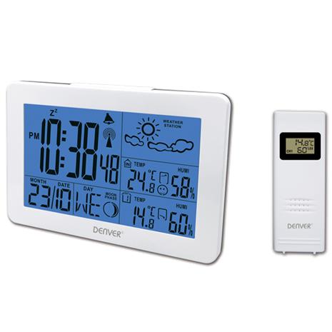 Denver WS-530 White, sääasema – kuva 1/8