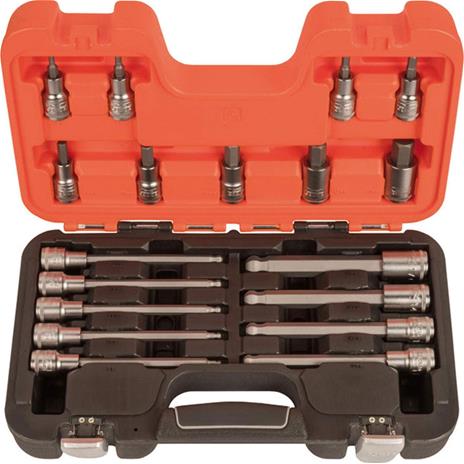 Bahco S18HEX Kärkihylsysarja 18 osaa, 1/2†– kuva 6/6