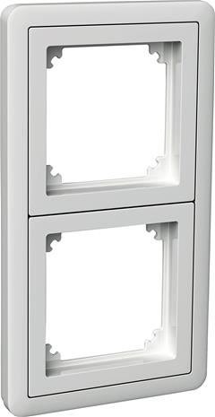 Kehys Schneider Exxact Combi 2 -osainen Adapterilla Valkoinen