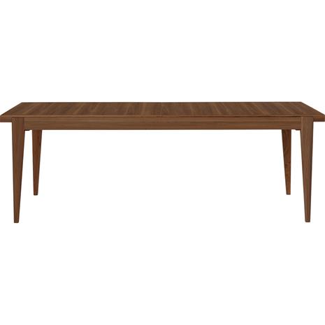 Gubi S-Table Dining Table Extendable 95x220 cm, Walnut