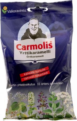 Carmolis Yrttikaramelli 75 g
