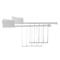 Alessi Plissé ALMDL08RACK, leipäteline – kuva 1