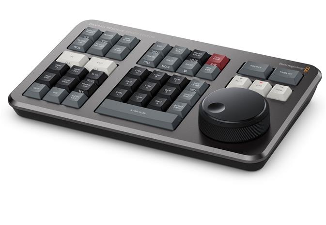 Blackmagic Design DaVinci Resolve Speed Editor, editointinäppäimistö