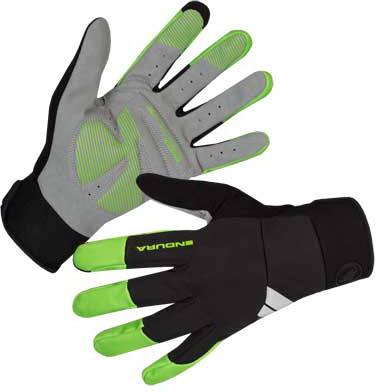 Endura Windchill Pyöräilyhanskat Miehet, neon green