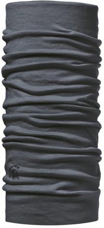 Buff Lightweight Merino Wool Monikäyttöhuivi, solid grey