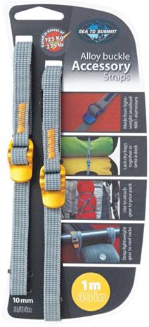 Sea to Summit Hook Release Accessory Straps 10mm/2m, red
