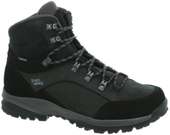 Hanwag Banks SF Extra Musta / Harmaa UK 8,5