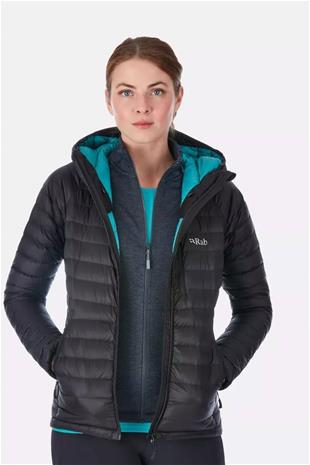 Rab Microlight Alpine Women's Jacket Musta 16