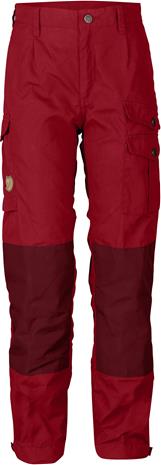 Fjällräven Kids Vidda Trousers Deep red 152