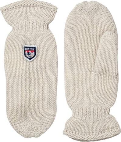 Hestra Basic Wool Mitt Valkoinen 6
