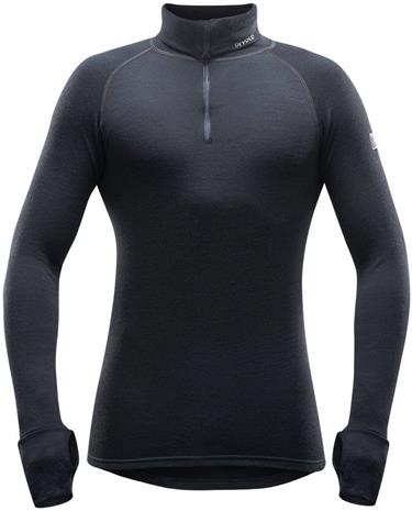 Devold Expedition Man Zip Neck Musta S