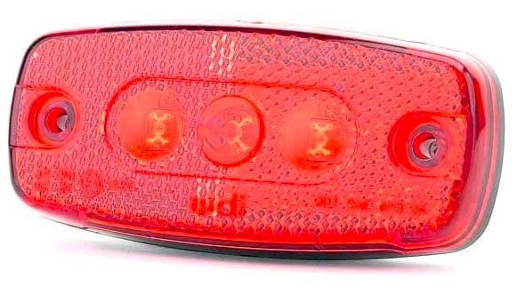 Speed punainen LED äärivalo