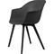 Gubi Bat Chair Plastic, Black – kuva 1