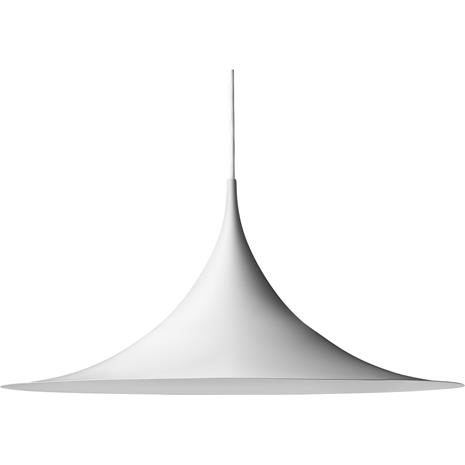 Gubi Semi Pendant ä˜90 cm, White Semi-matte – kuva 1/8