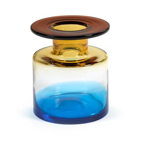 Serax Wind & Fire -maljakko 22 cm Blue-amber