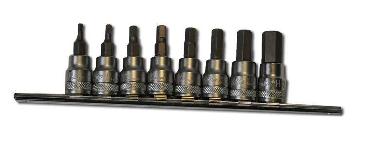 Hylsysarja 3/8” kiskossa, Boxo Hylsysarja 3/8” kiskossa