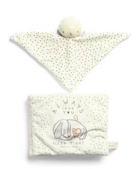 Mamas&Papas uniliina & ensikirja Cuddle Book & Comforter