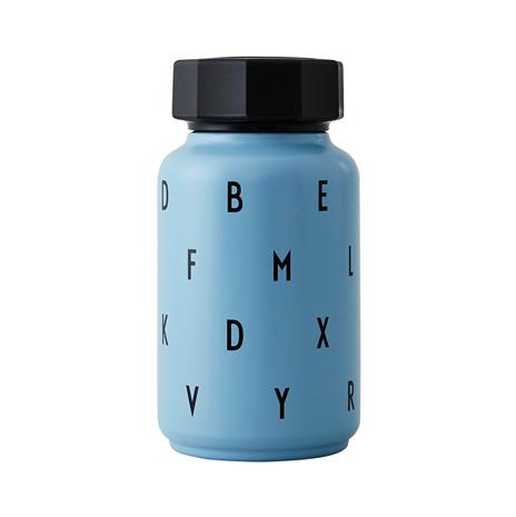 Design Letters Thermo Bottle Kids, Blue