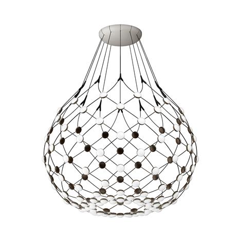 Luceplan Luceplan Mesh riippuvalaisin Ø 80 cm 1 m ripustin