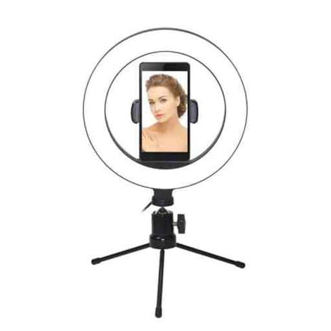 VAKOSS Led 20cm selfievalo jalustalla – kuva 1/6