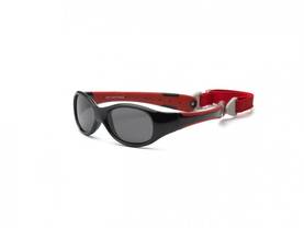 Real Kids Shades musta/punainen aurinkolasit