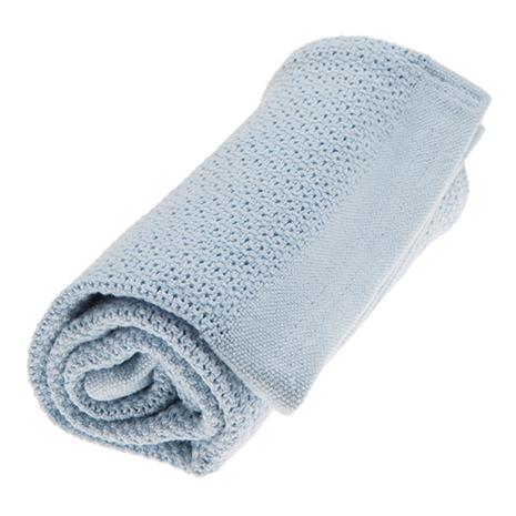 Vinter & Bloom Soft Grid Torkkupeitto, True Blue