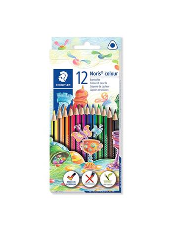 Staedtler - Noris Color Triangle Coloured Pencils, 12 pc (187 C12)