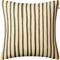 Chhatwal & Jonsson Jaipur Stripe Cushion Cover, Green 50x50 cm Light Beige / Cactus Green / Green – kuva 1
