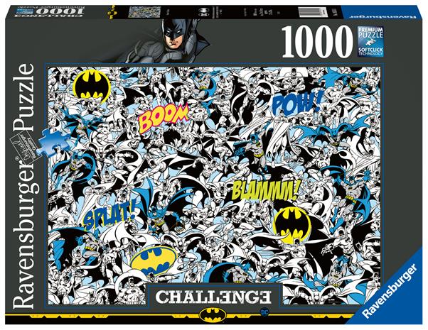 RAVENSBURGER - 1000 kpl Batman-palapeli (Challenge-palapeli)